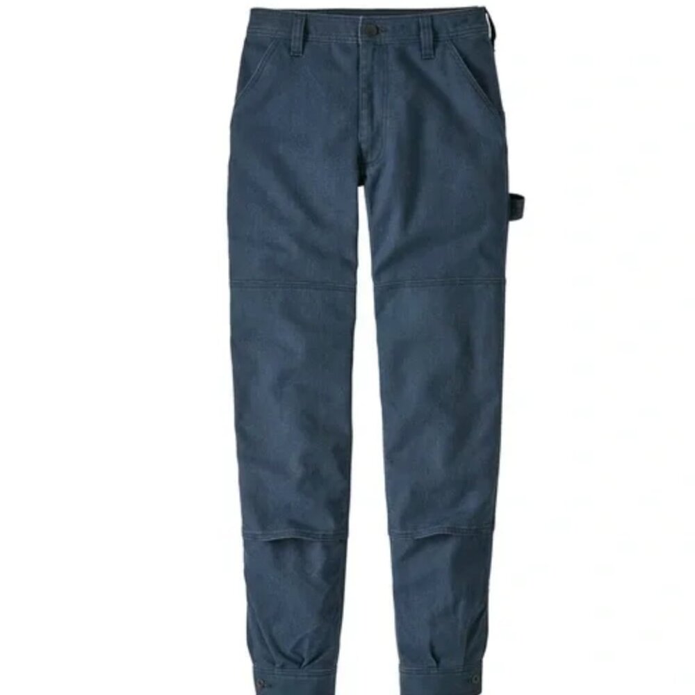 Patagonia Women's All Seasons Double Knee Work Pants Utility Blue